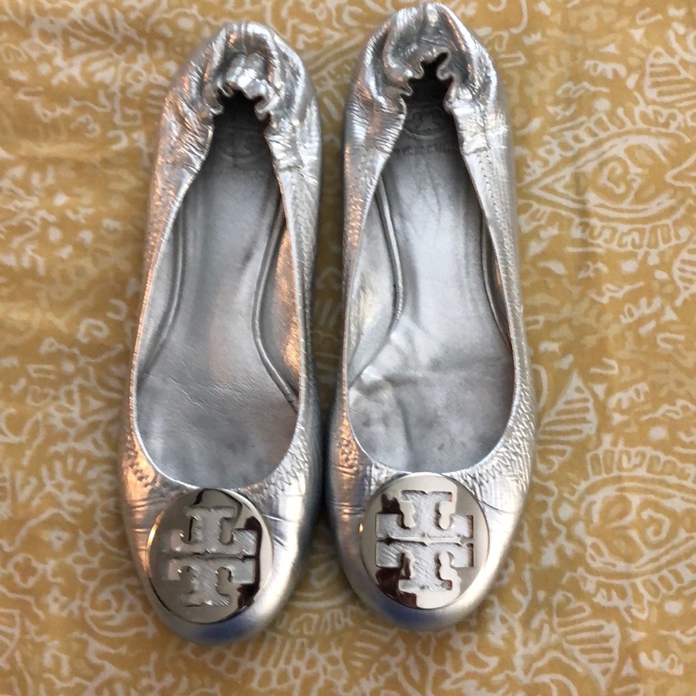 Tory Burch flats, size 8